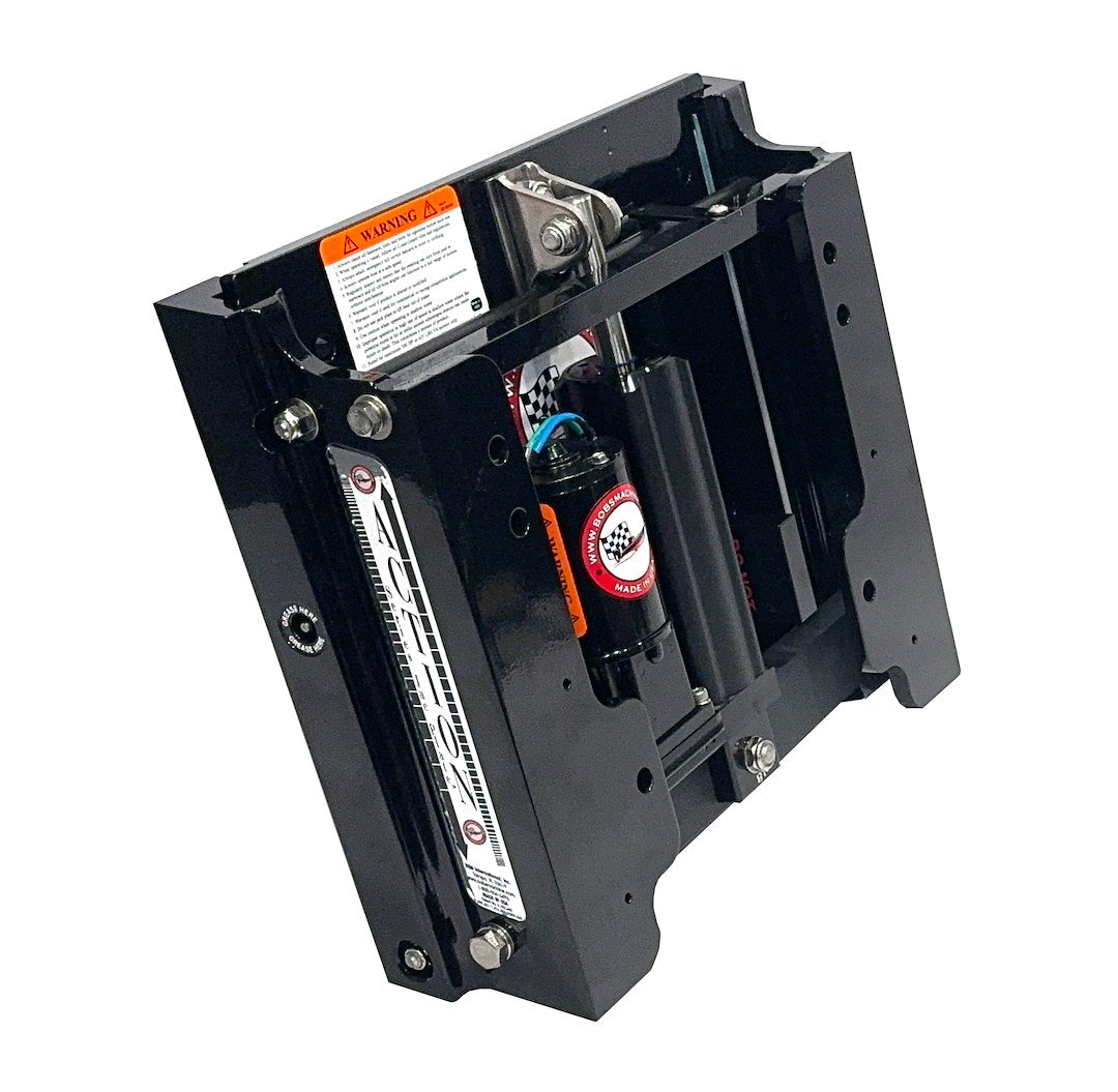 BOBS MACHINE 4' ACTION SERIES PWD COATED BLK [100-104101P-PCGBLK-NOSPN-NG]