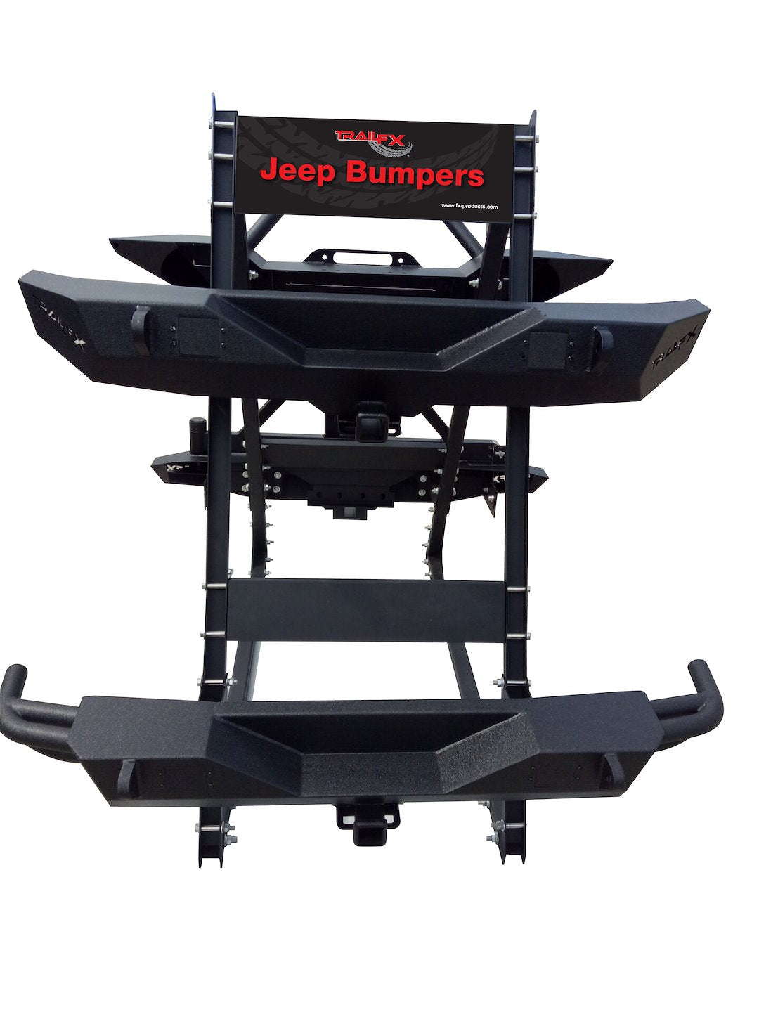 TRAILFX DISPLAY RACK JEEP BUMPER [QD1000JB]