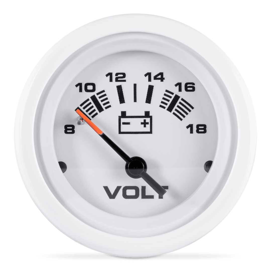 SIERRAMARINE VOLTMETER  ARCTIC 2'  8-18 VDC [68383P]