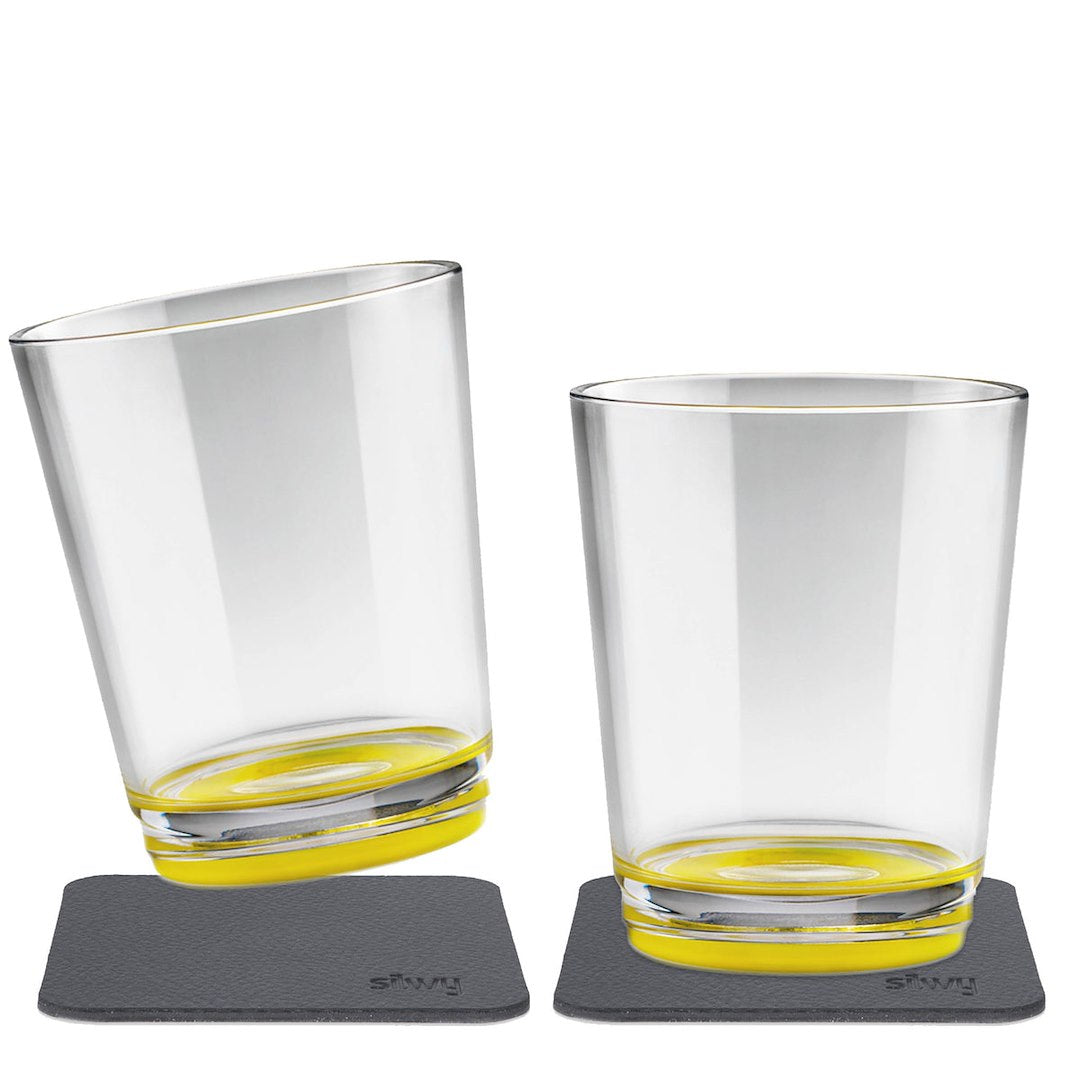 SILWY MAGNET MAG DRINKING CUP TRIPLE OH YELLOW [S025-0505-2]