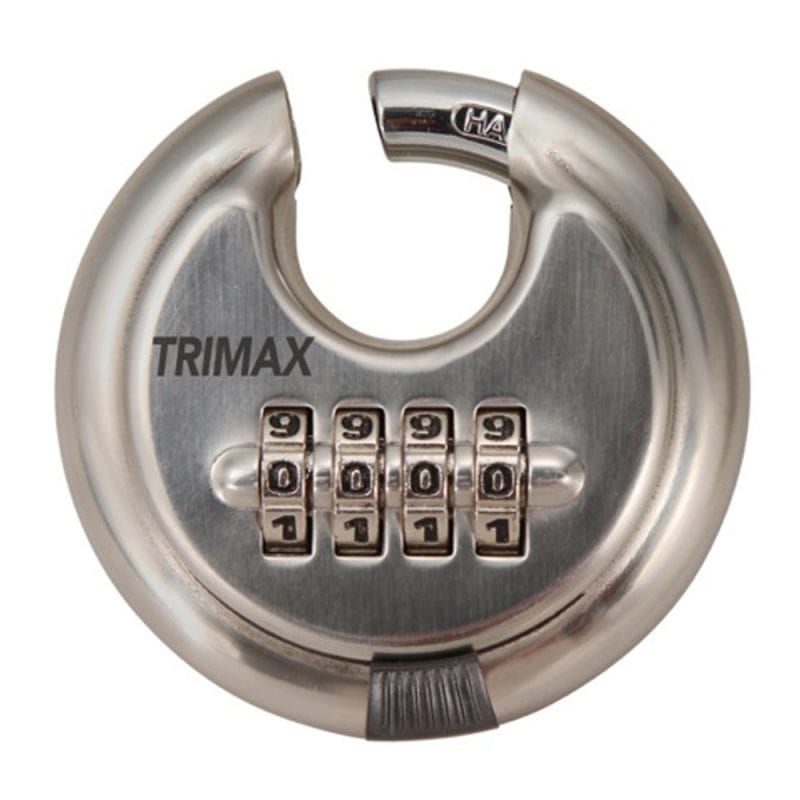 TRIMAX SS COMB.RESETABLE DISC STRG LOCK [TRPC170]