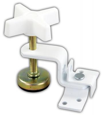 JR PRODUCTS FOLD-OUT BUNK CLAMP  WHT [20775]