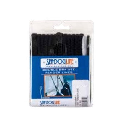SEA DOG DOUBLE BRAIDED FENDER LINE 3/8 [302110006BK-1]
