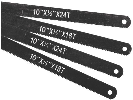 PERFORM TOOL HACKSAW BLADES [W740C]