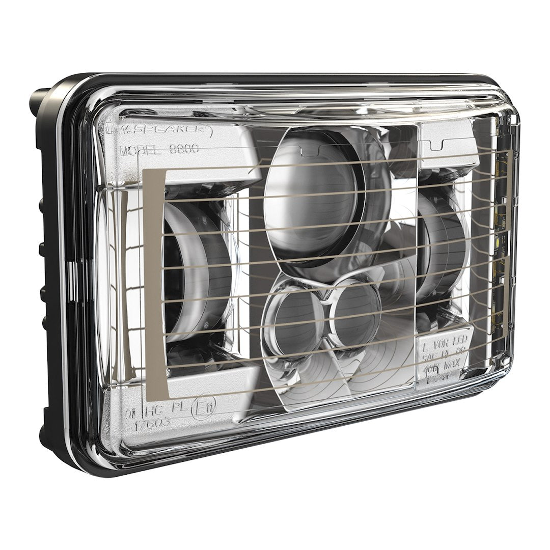 JW SPEAKER LED HEADLIGHT HEATED 4X6 8800 EVOII [0551771]