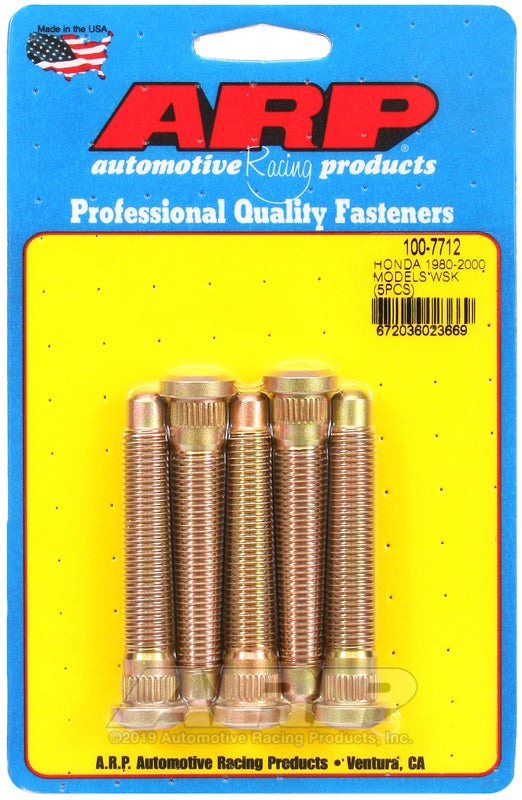 ARP HONDA WHEEL STUD KIT [100-7712]