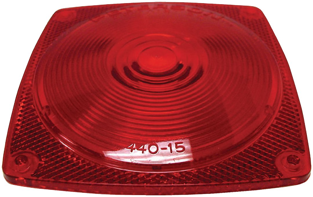 PETERSON MFG REPL REAR LENS RED [440-15]