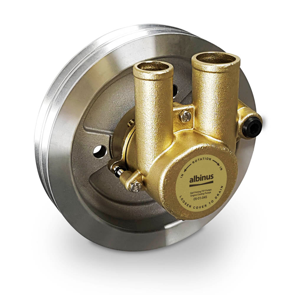 ALBIN ENGINE COOLING PUMP V BELT PULLEY 2 [05-01-045]