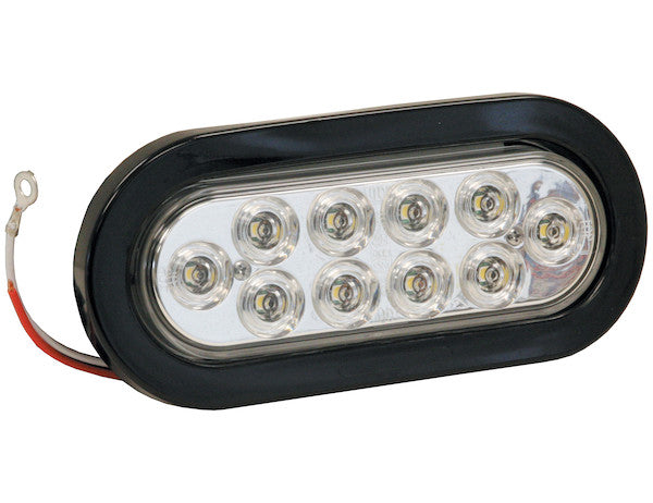 BUYERS PROD LIGHT 6.5IN OVAL BACK-UP 10 LED CLE [5626310]
