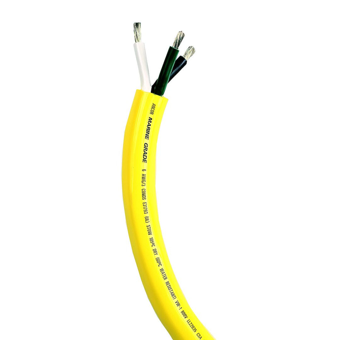 ANCOR SHORE POWER CORD  10/3 STOW  YELLOW [153710]