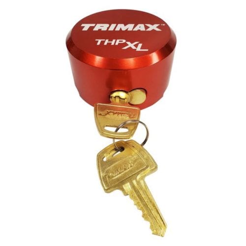 TRIMAX RED ALUMINUM 'HOCKEY PUCK' INTERNAL [THPXLALRD]