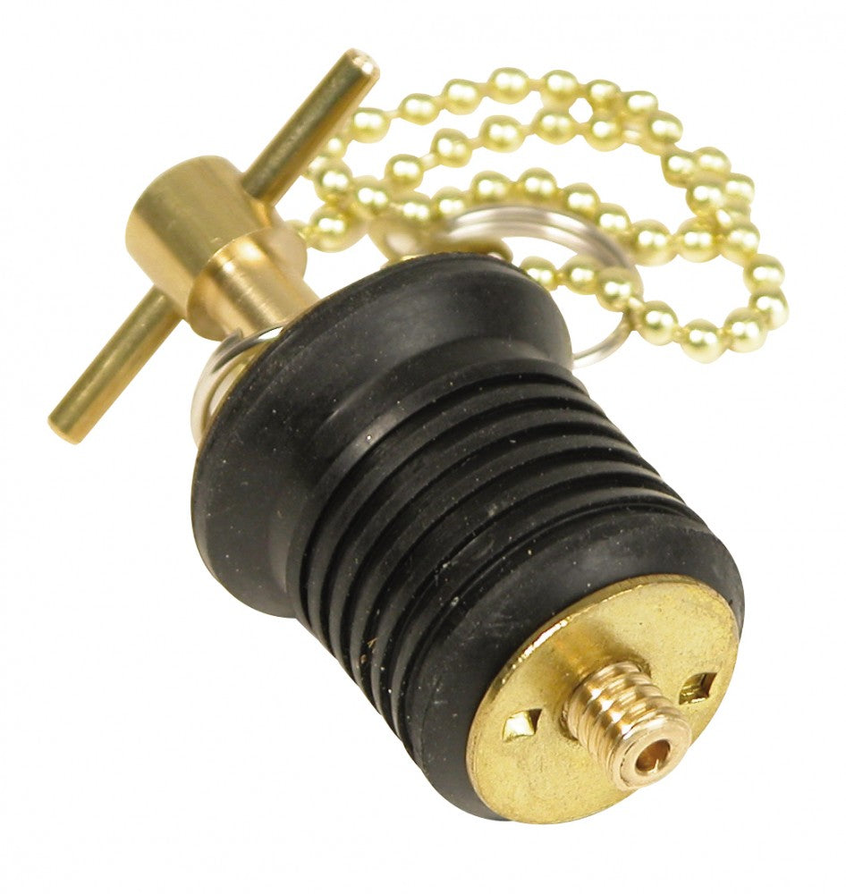 WHITECAP IND 1' BRASS BAILER PLUG  TWIST W/ 8' C [S-0293C]