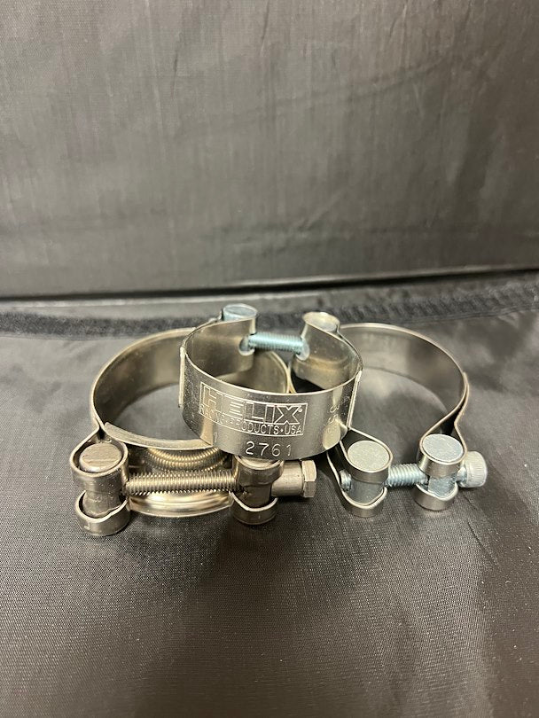 HELIX RACING STAINLESS STEEL MUFFLER CLAMP  1.81 [212-2761]