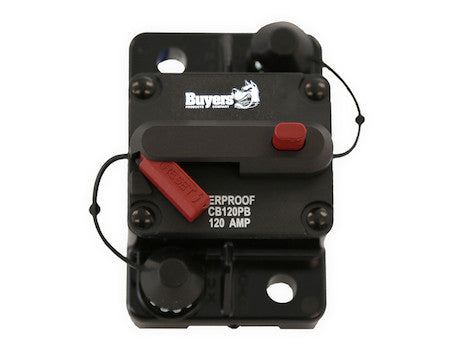 BUYERS PROD CIRCUIT BREAKER 80 AMP PUSH-TO-TRIP [CB80PB]