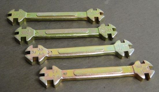 HELIX RACING 4PC SPOKE WRENCH SET [301-1500]
