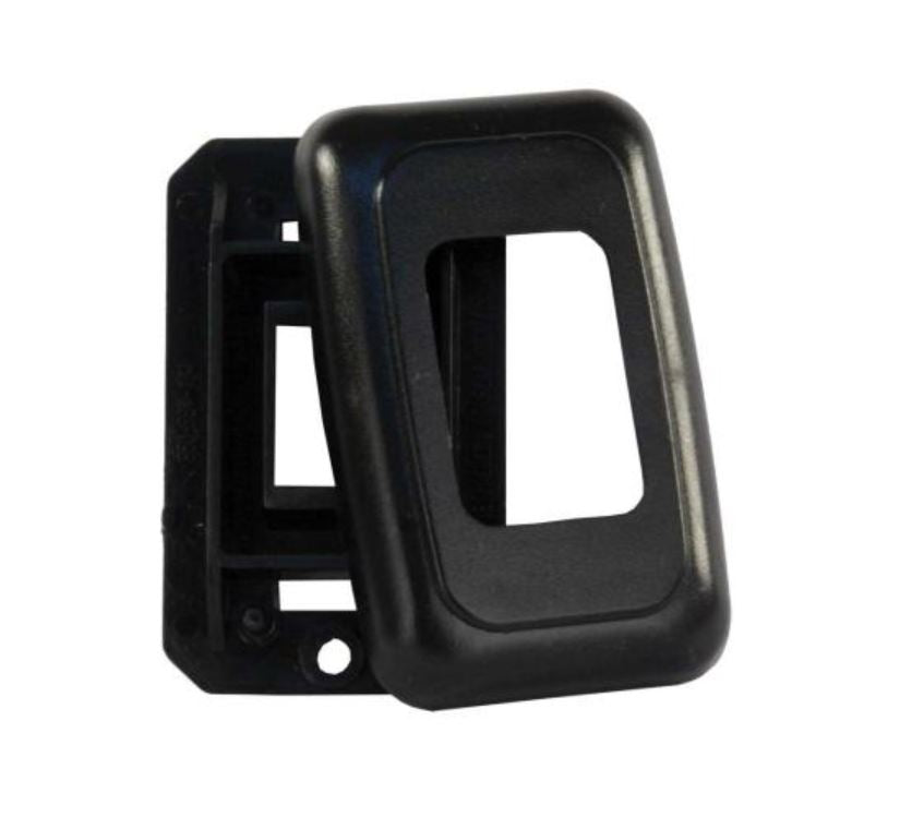 JR PRODUCTS SGL SW BASE&FACE PLT  BK [12305]