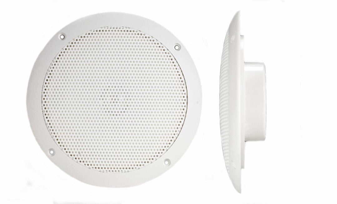 PQN ENTRPRIS 1PR 6' SPEAKERS WHITE [ECO60-4W]