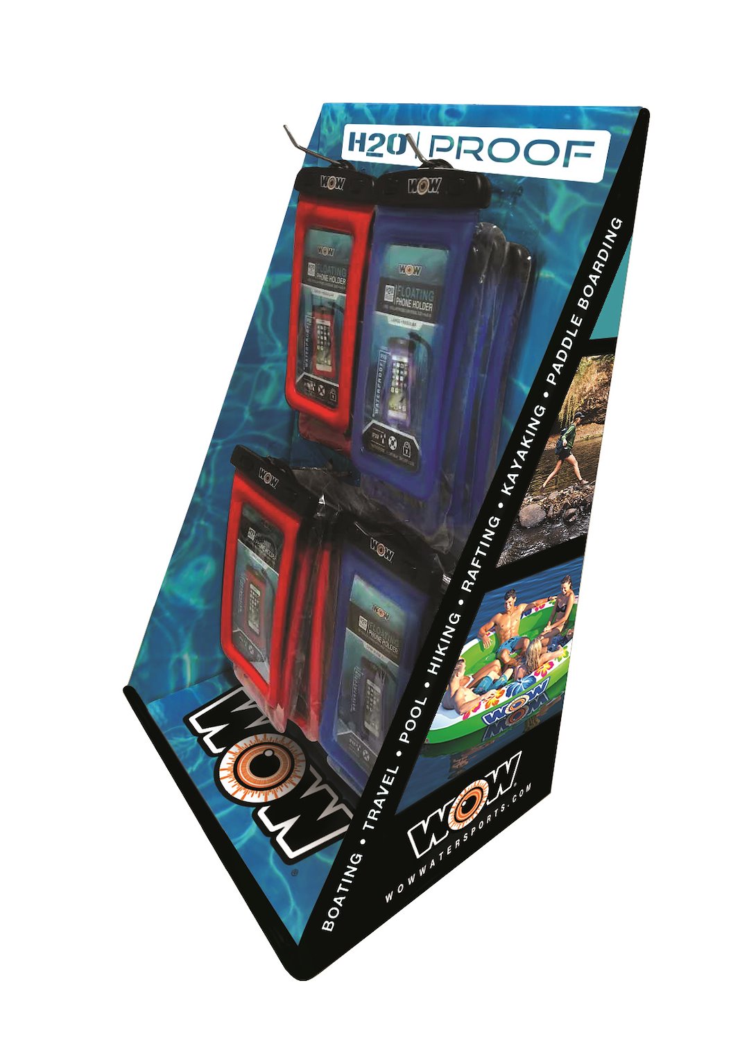 WOW SPORTS H2O PROOF FLOOR DISPLAY [19-5130]