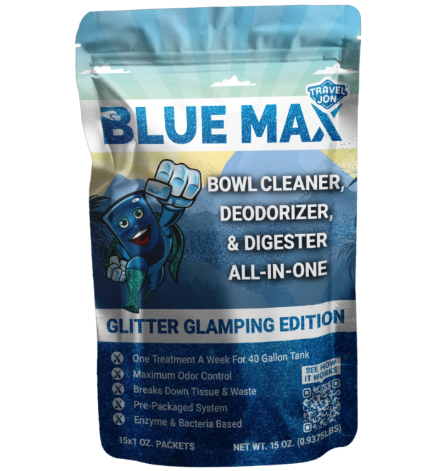 CENTURY CHEM TRAVEL JON BLUE MAX GLITTER [20163-CS]