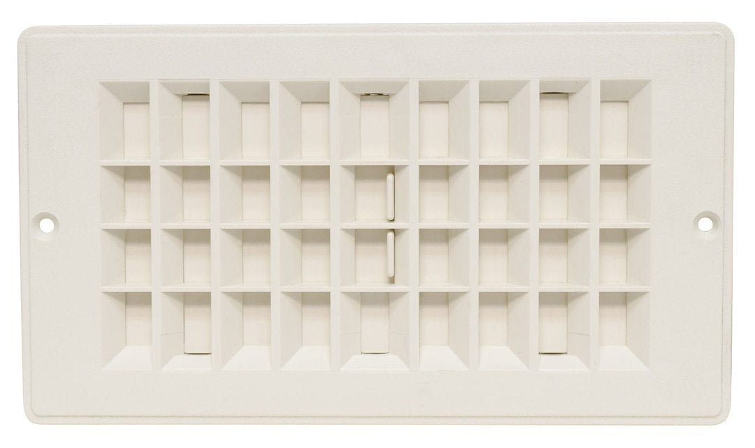 VALTERRA LLC FLOOR REG DAMP 4' WHITE [A10-3364VP]