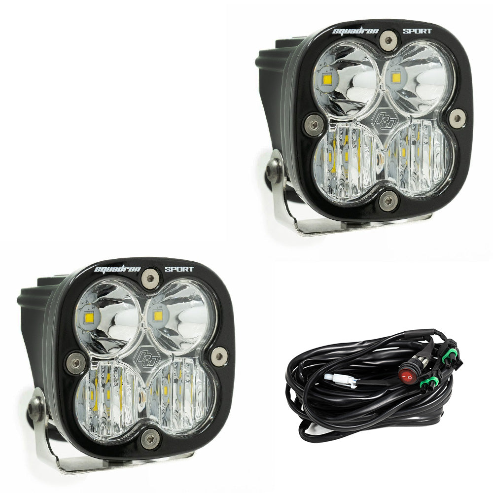 BAJA DESIGN SQUADRON SPORT DRVNG/CMBO LED PAIR [557803]