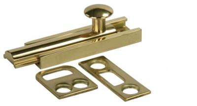 JR PRODUCTS 3' SURFACE BOLT  BRASS [20635]