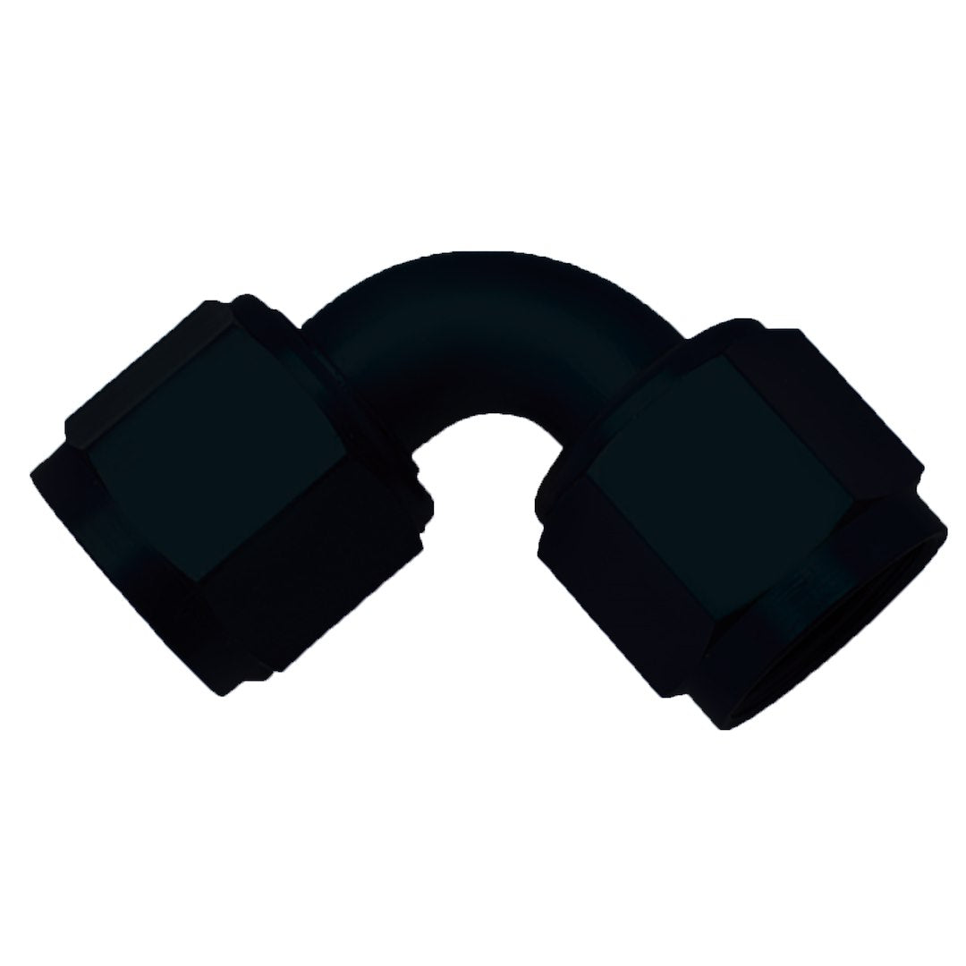 SPEEDFX -8AN 90  BLK SWIVEL COUPLER [560890BK]