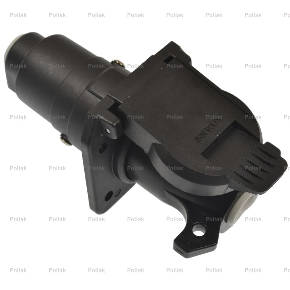 POLLAK 7-WAY RV PLASTIC CONNECTOR KIT ( 12 [12-705E]