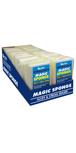 STAR BRITE ULTIMATE MAGIC SPONGE 18PK DISPLAY [041018]