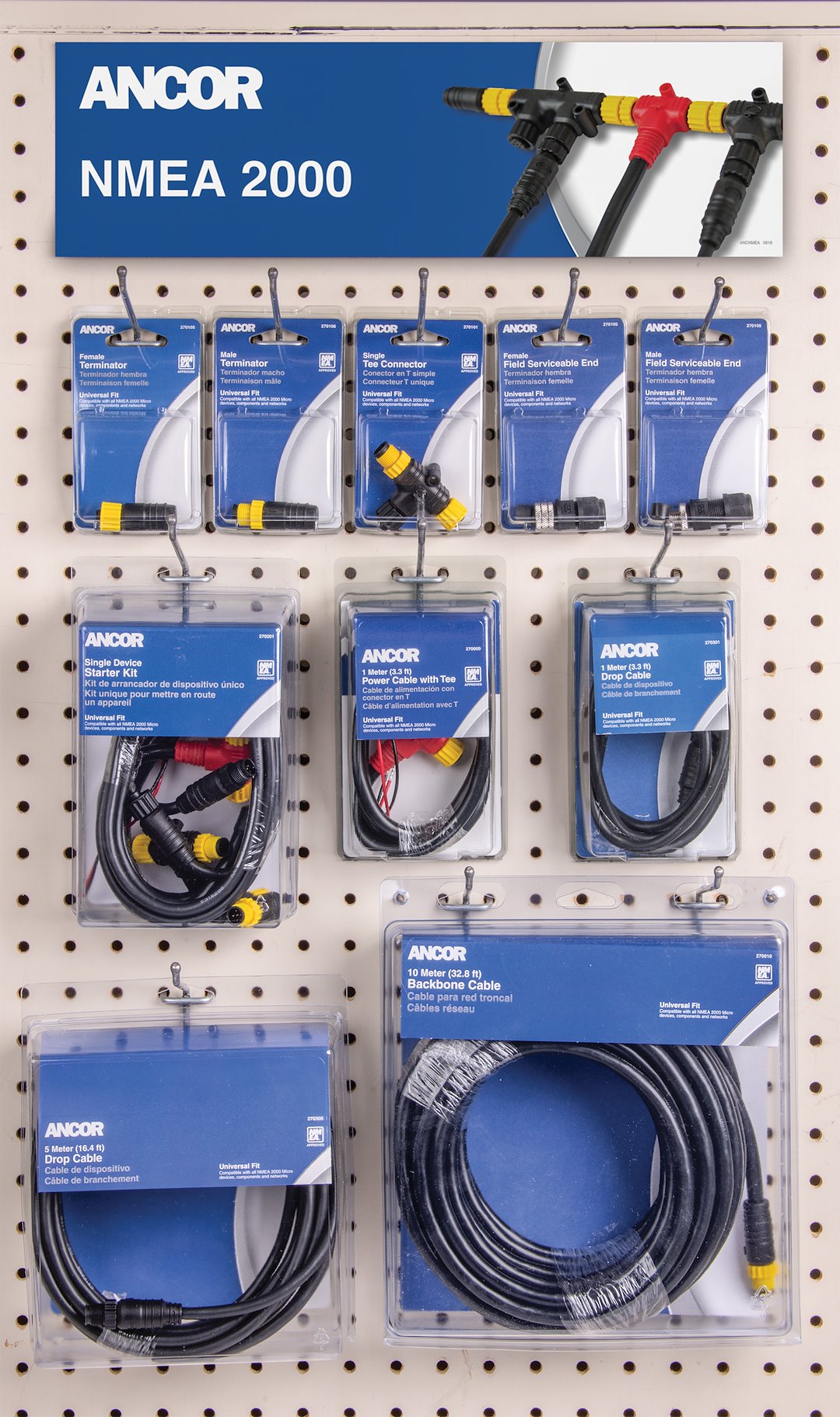 ANCOR NMEA 2000 PLAN-O-GRAM ASSORTMENT [270400]