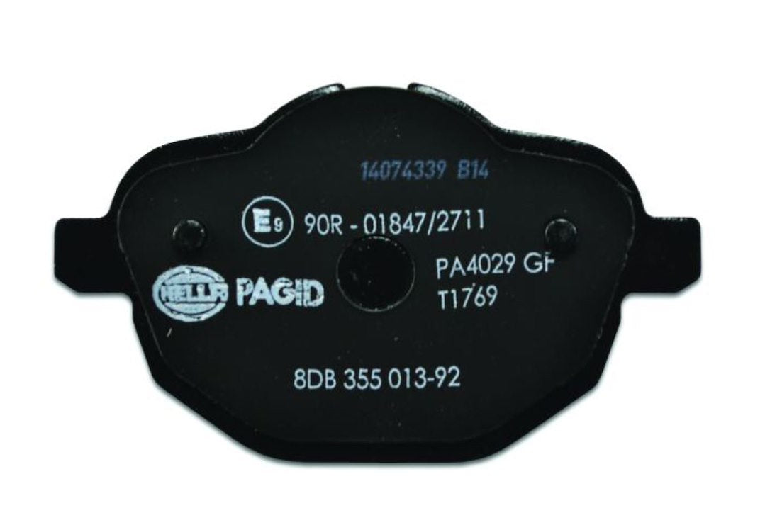 HELLA BRAKE PAD SET  DISC BRAKE [355013921]