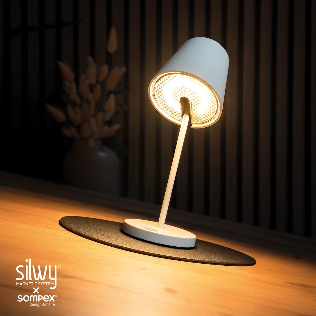 SILWY MAGNET MAGNETIC LIGHT PORTOFINO WHITE INCL [SYSO-2024-W2]