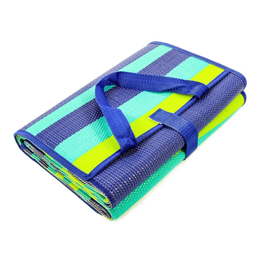 CAMCO HANDY MAT W/STRAP BLUE/TU [42806]