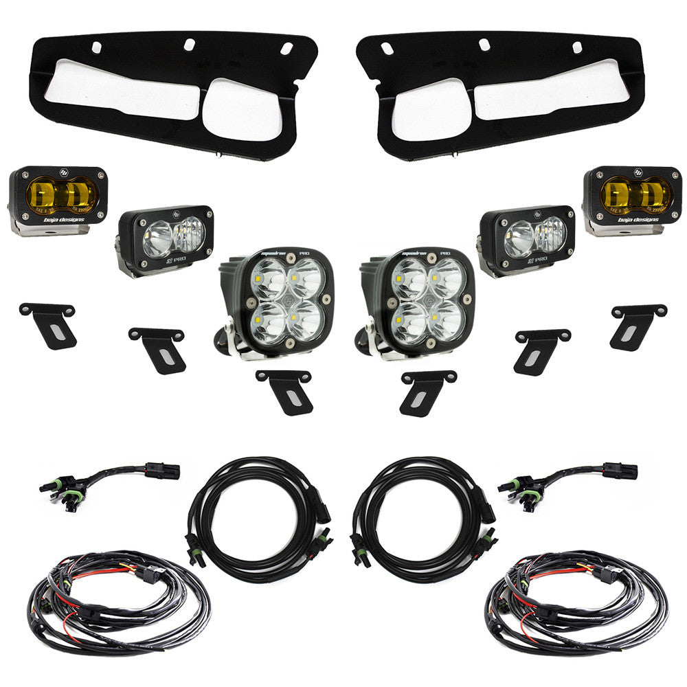 BAJA DESIGN FORD BRONCO S2 SAE AMBER FPK PRO [448179]