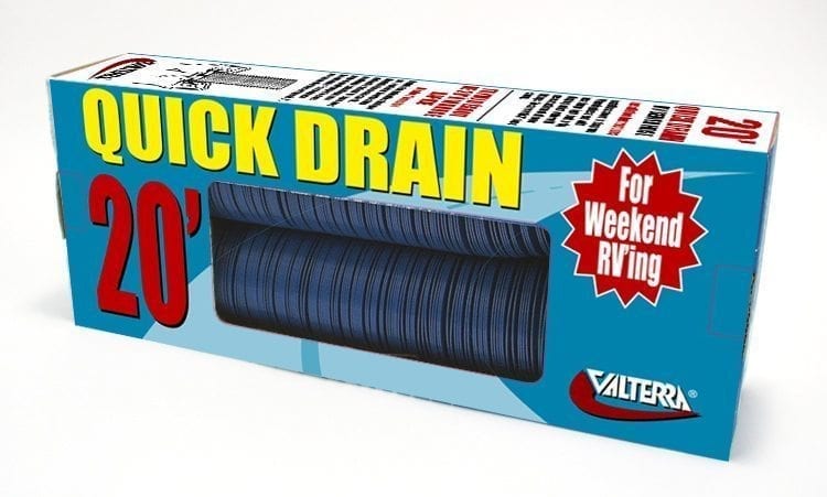 VALTERRA LLC QUICK DRAIN HOSE 20' BLUE [D04-0046]