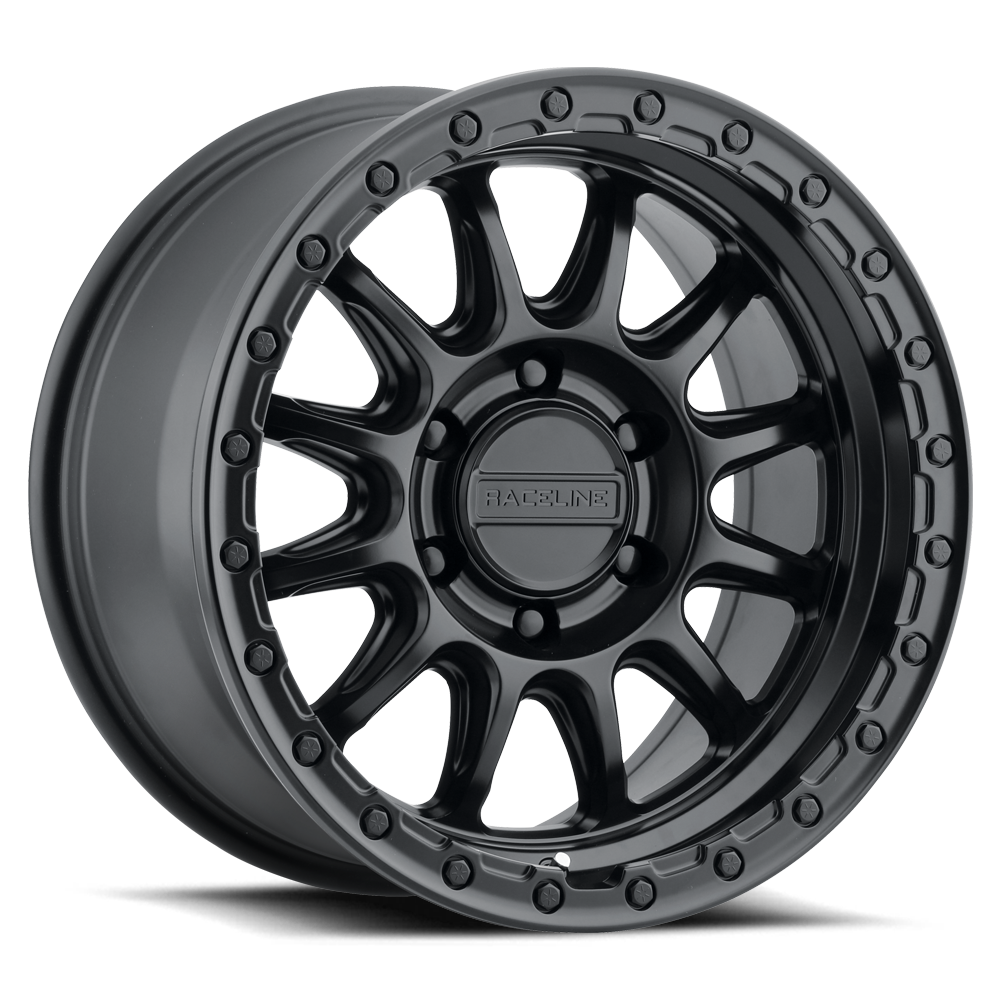 RACELINE ALPHA SATIN BLACK 17X8.5 6X139.7 +3 [960B-78560+35]