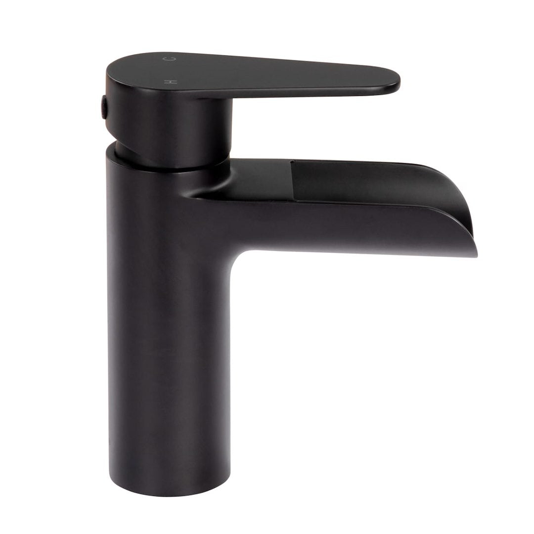 LIPPERT COMP WATERFALL BATHROOM FAUCET - BLACK M [2021090599]