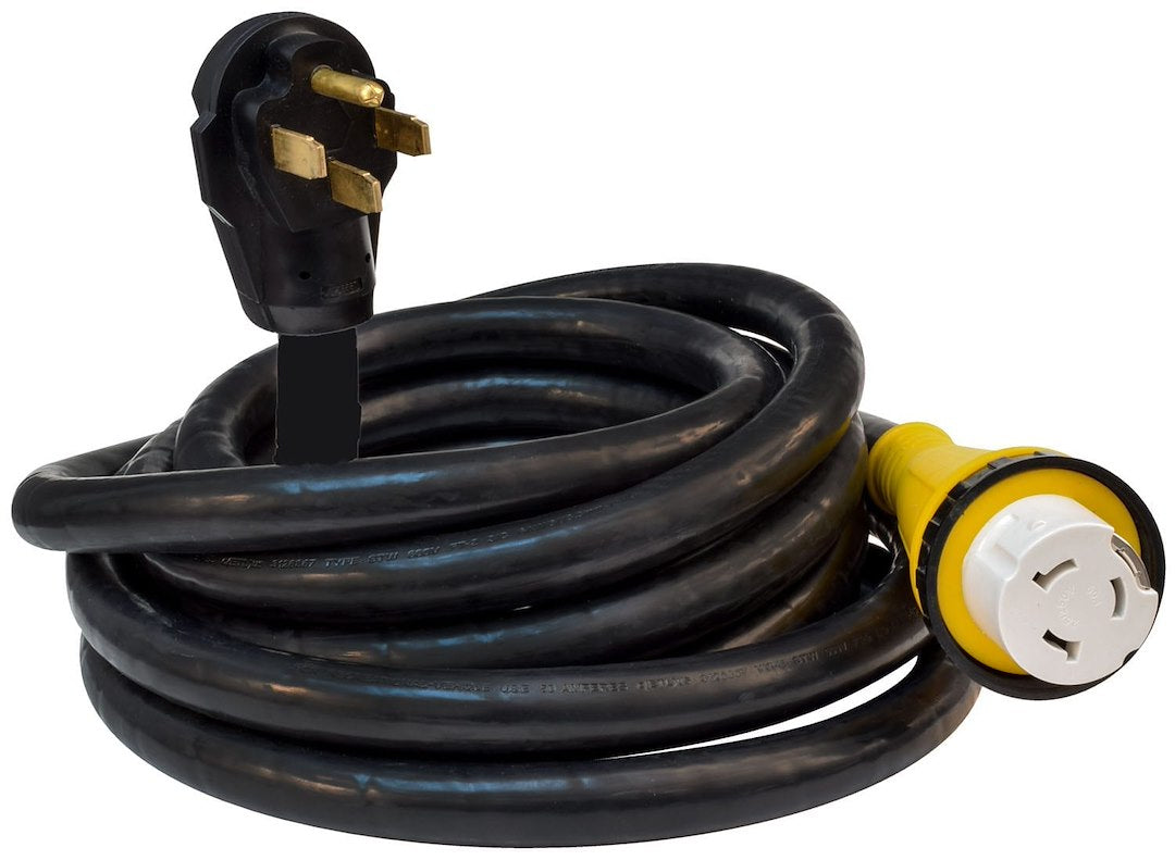 VALTERRA LLC 50A 25' DETACH CORD  BLACK  BULK [A10-5025EDBK]