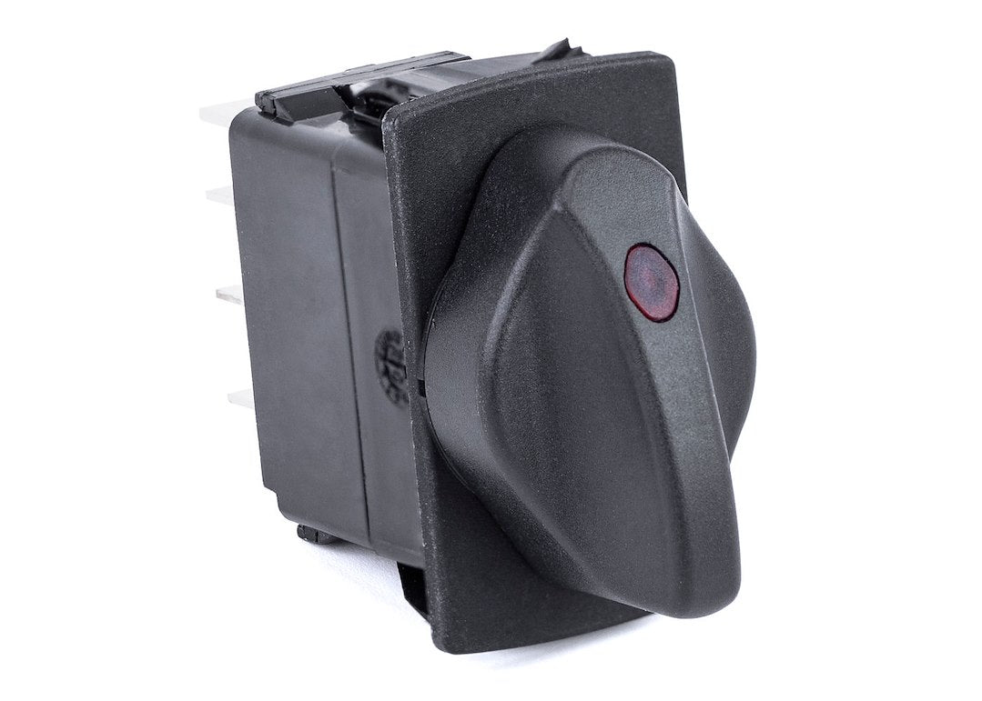 SIERRAMARINE ROTARY SWITCH  CONTURA  RED [RS20020]