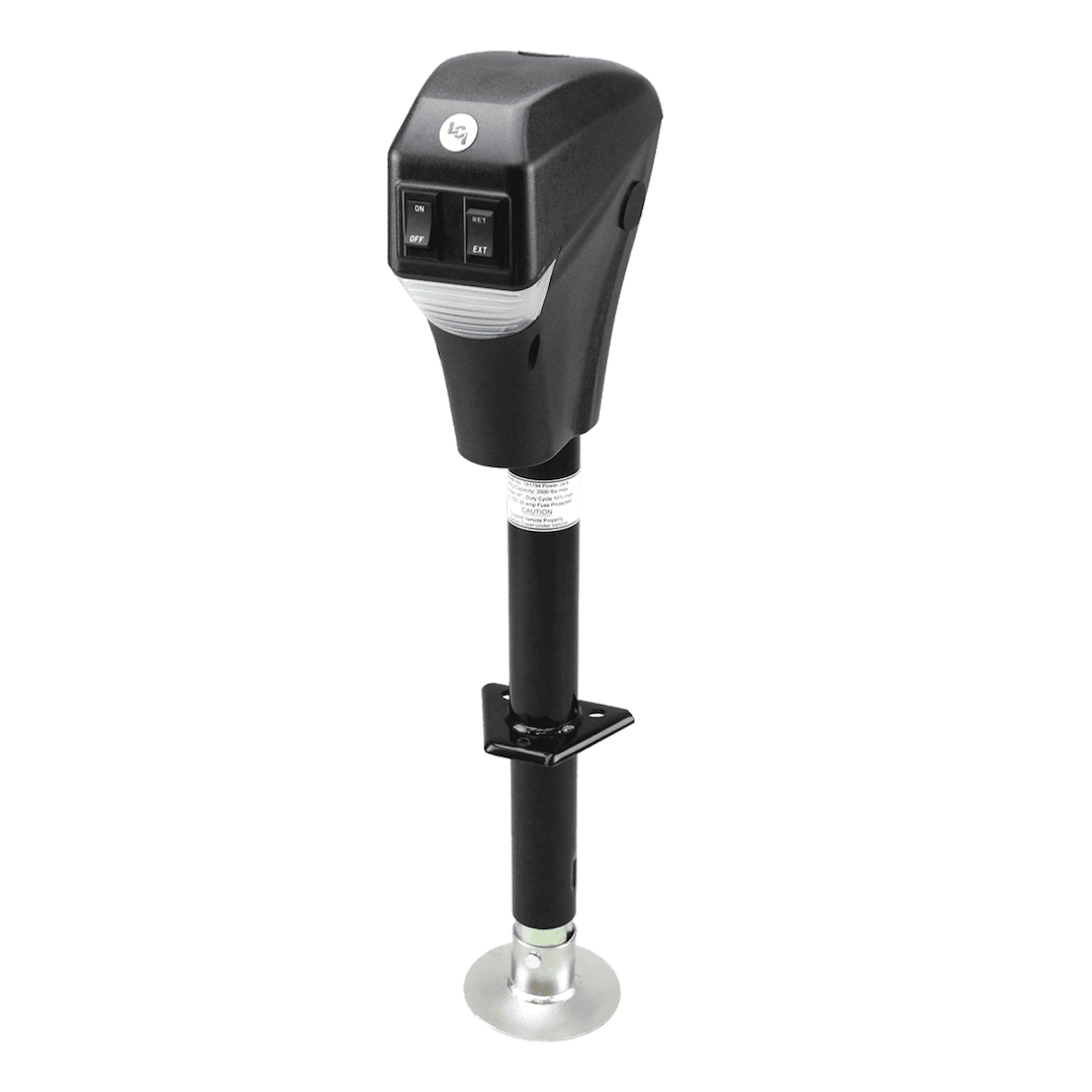 LIPPERT COMP ELEC JACK  300# BLACK [285318]