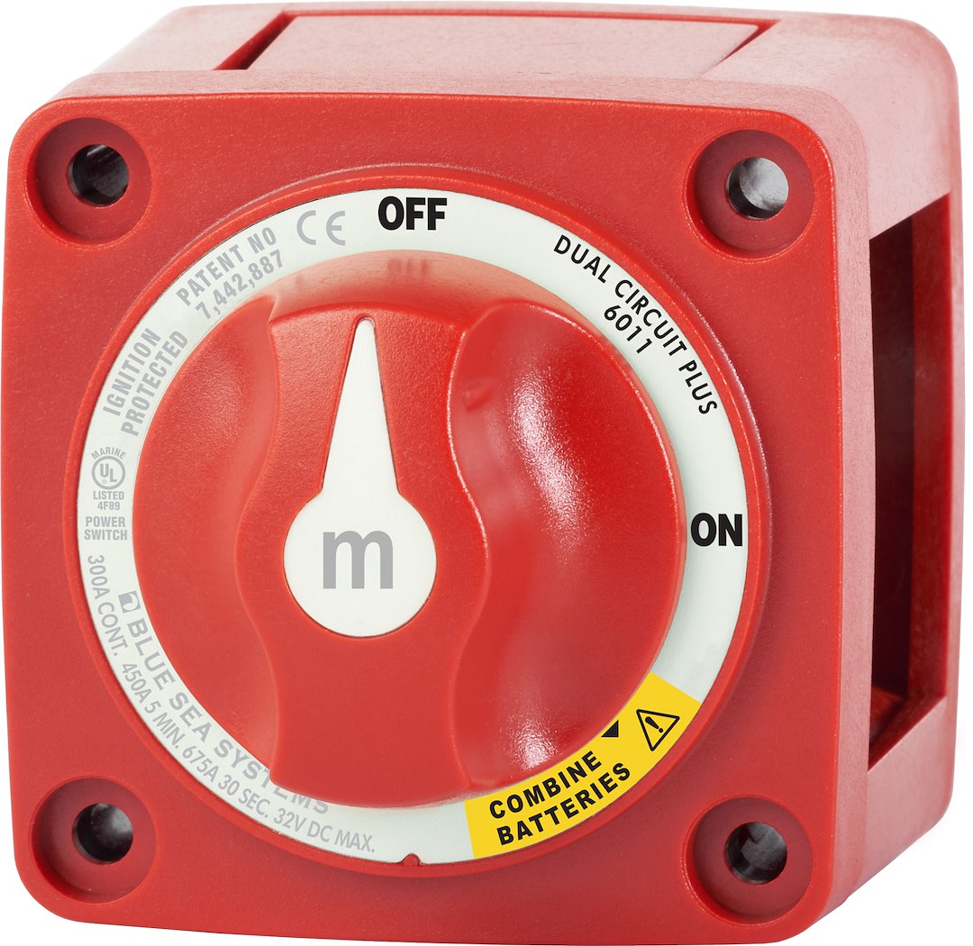 BLUE SEA SWITCH BATTERY M DUAL CIR [6011-BSS]