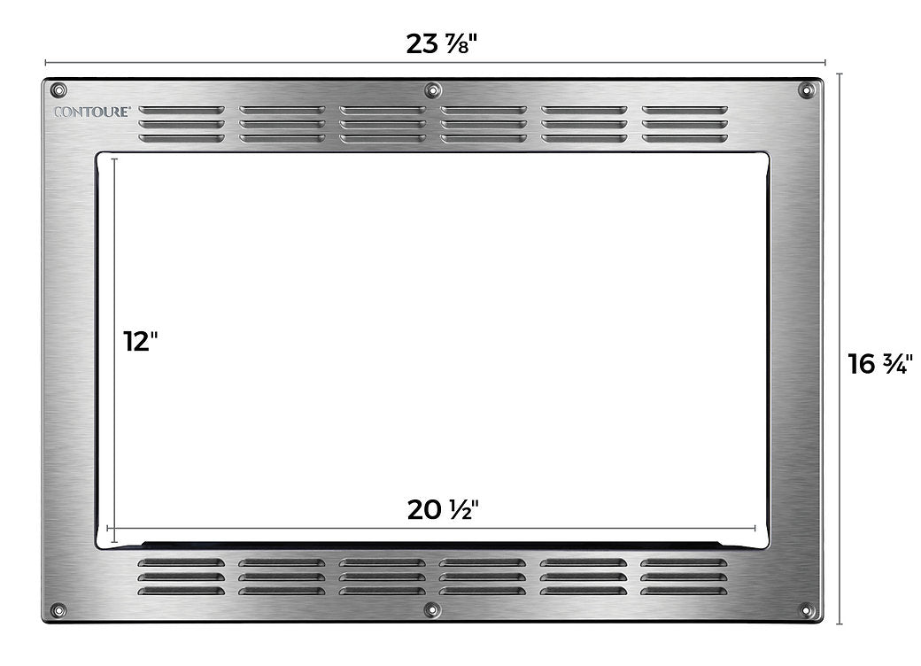 NAT.QUALITY TRIM KIT FOR MODEL RV-190S-CON  SS [RV-TRIM8S]