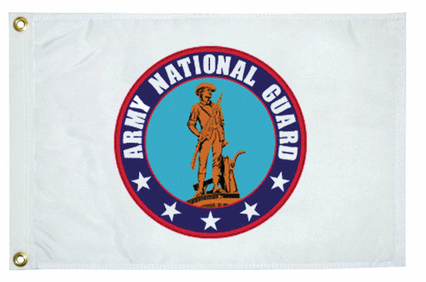 TAYLOR MADE 12X18  NATIONAL GUARD  FLAG [5627]