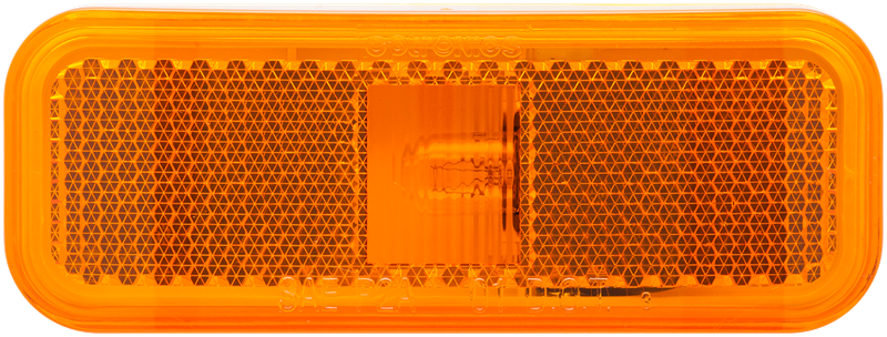 OPTRONICS RECT CLEARANCE LIGHT  AMBER [MC44ABP]