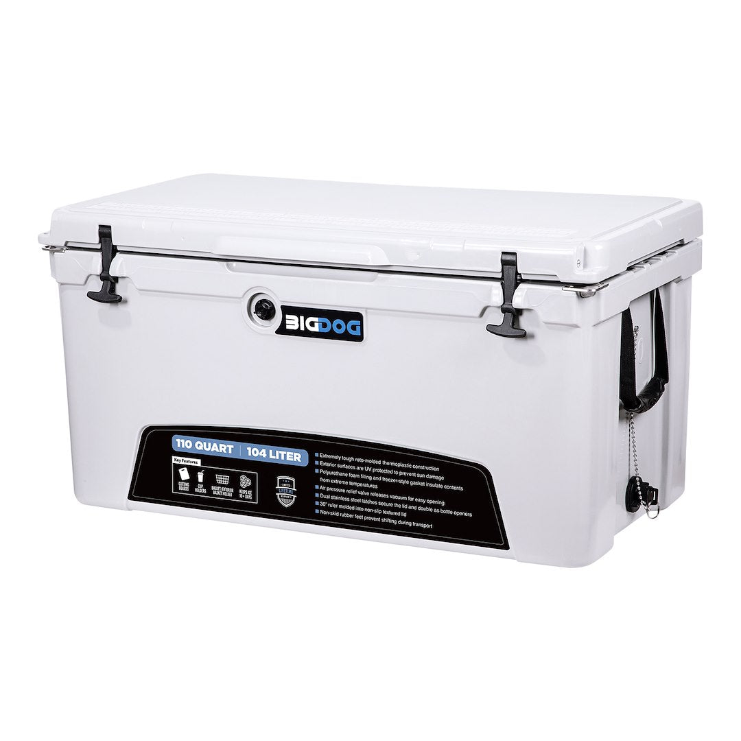 HUSKY TOWING 110 QT COOLER WITH ACCESSORIES [BDC110]