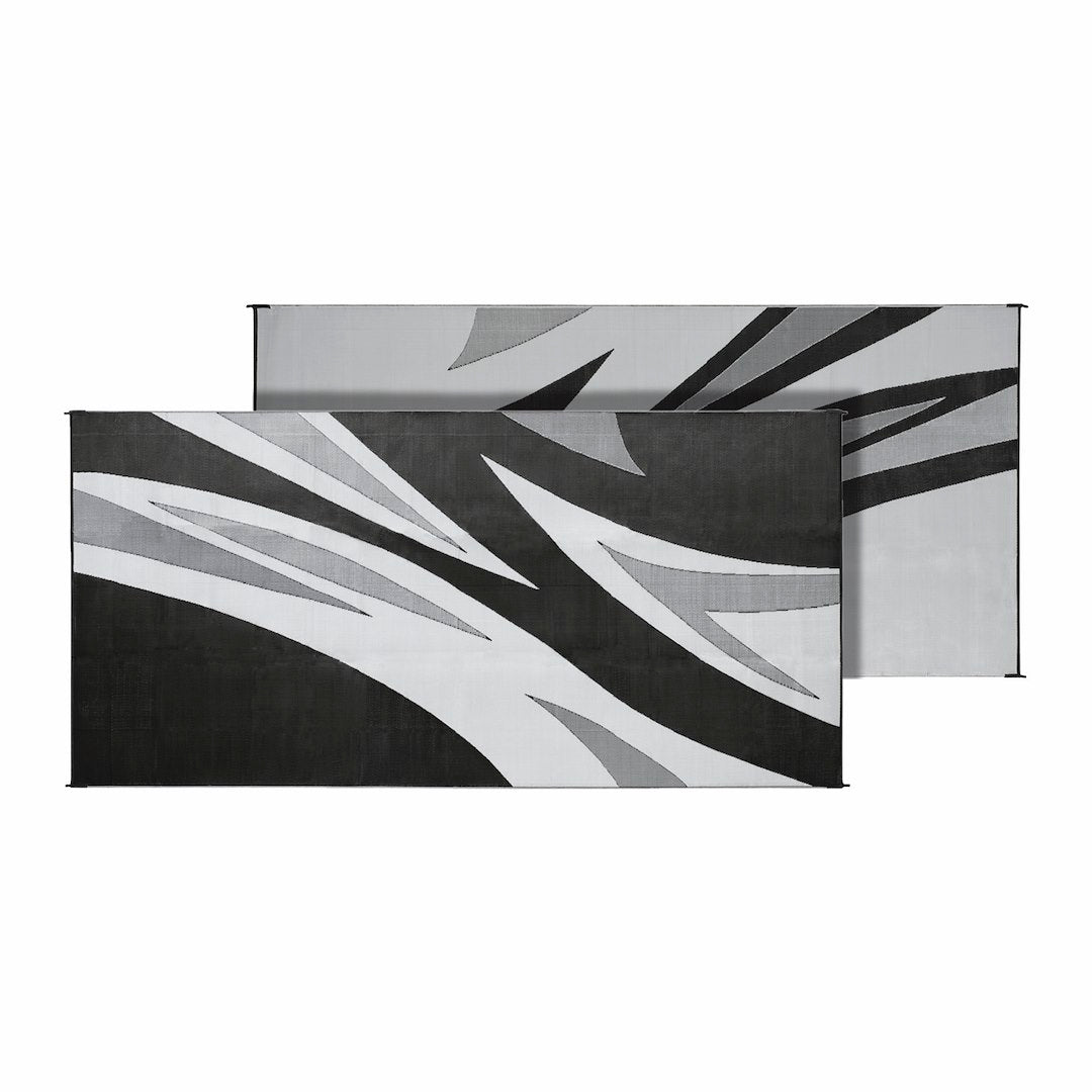 FAULKNER MAT SUMMER WAVES 8X16 BLACK [46258]