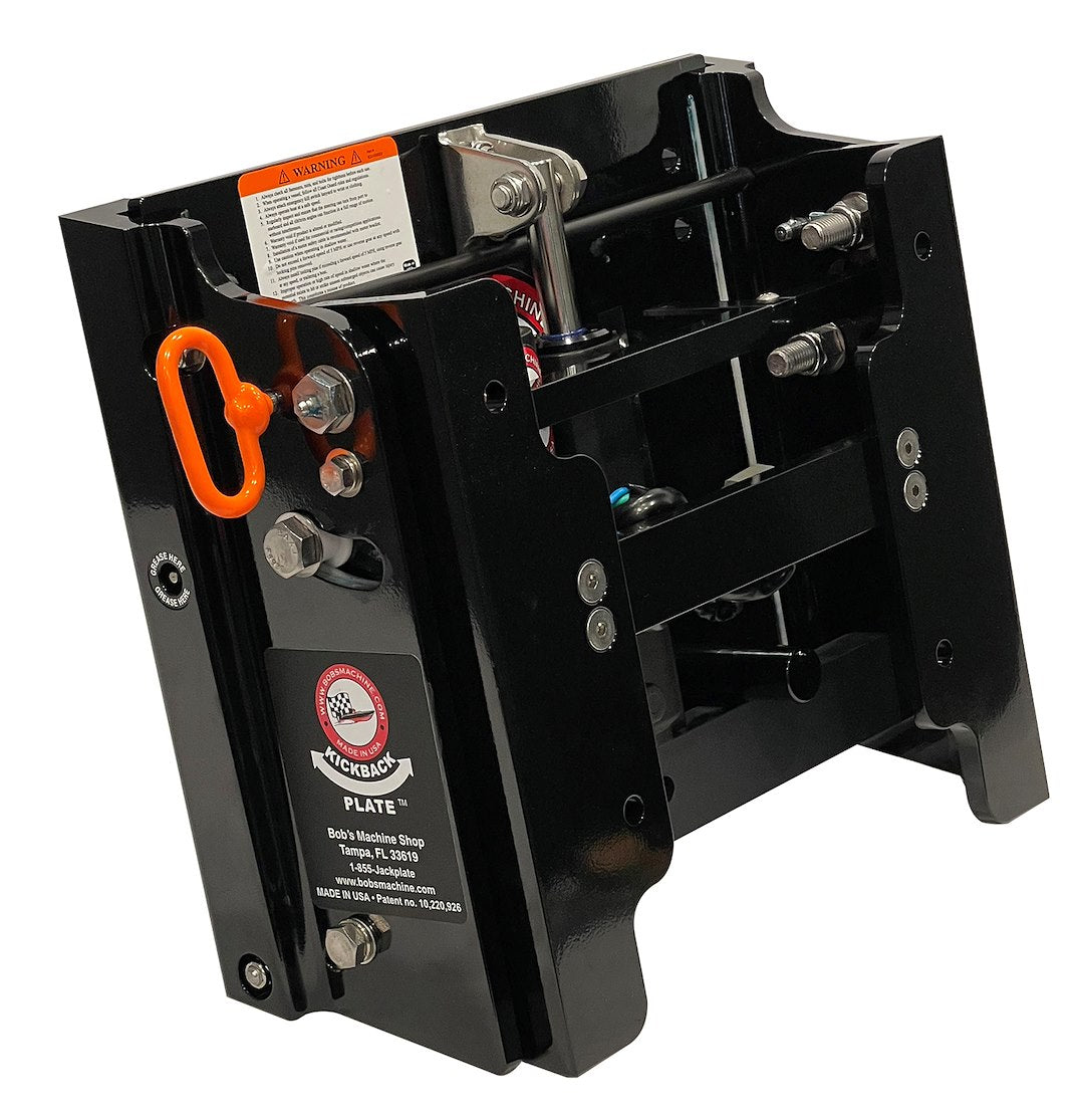 BOBS MACHINE KICK-BACK W/HYDRAULIC BLACK [100-105100P-PCGBLK]