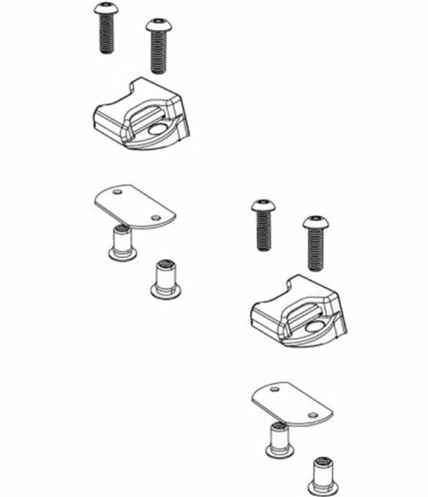 BAK IND BAKFLIP TOP BUCKLE KIT [PARTS-356A0002]
