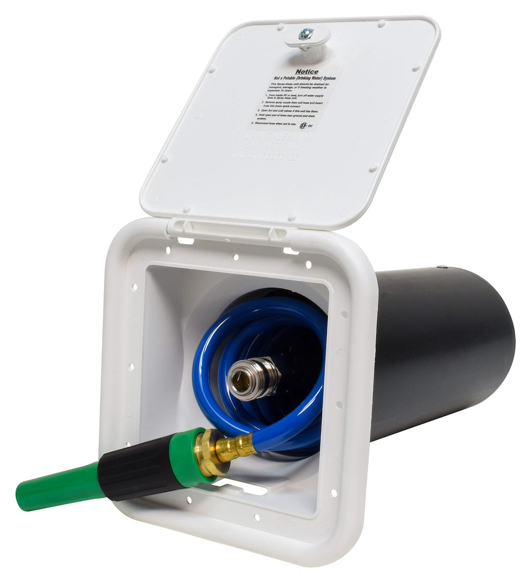 VALTERRA LLC SPRAY-AWAY  5.5' SQ  QUICK CONNECT [PF147007]