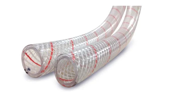 SIERRAMARINE 1/2' CLR PVC W/RED TRACER 250'-SP [16-162-0120S]